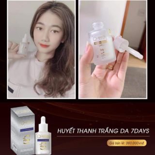 Huyết thanh trắng da 7days