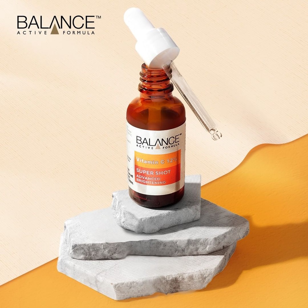 Tinh chất sáng da, mờ thâm Balance Active Formula 12% Vitamin C Supershot 30ML