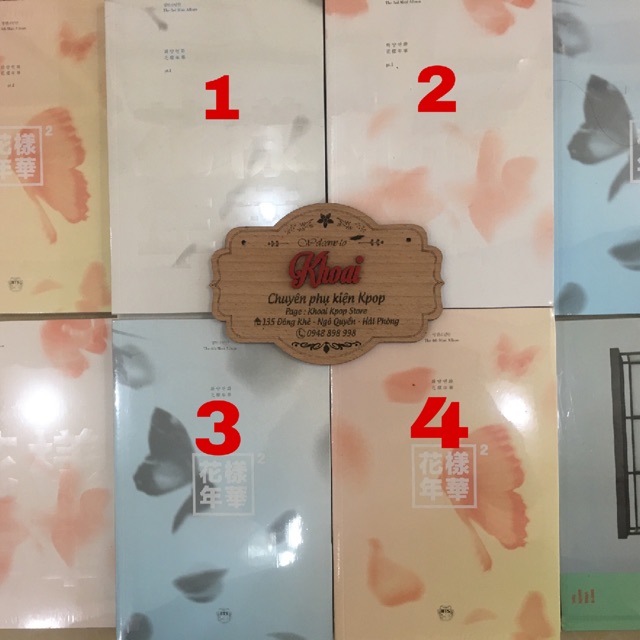 Album BTS Hoa dạng niên hoa PT1 PT2 | BigBuy360 - bigbuy360.vn