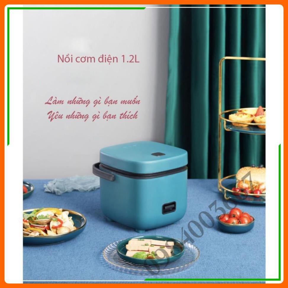 [Hàng Sẵn] Nồi Cơm Điện - Nồi Cơm Đa Năng 1.2L Nấu Cháo Chưng Hấp Luộc | BigBuy360 - bigbuy360.vn