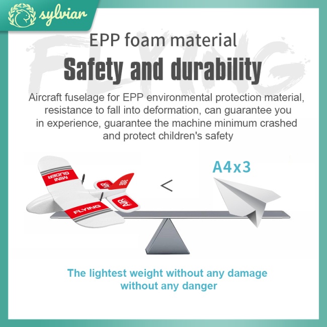 Máy Bay Đồ Chơi Điều Khiển Từ Xa KF606 2.4Ghz EPP 15 Phút