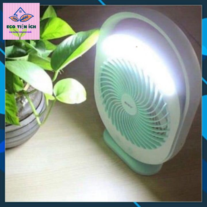 QUẠT TÍCH ĐIỆN  CÓ ĐÈN LED MÃ 0336 , siêu mát, bền điện.