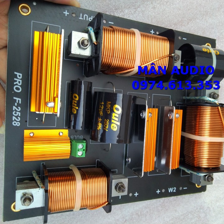MẠCH PHÂN TẦN FULL ĐÔI PRO DÙNG CHO LOA CÔNG SUẤT LỚN