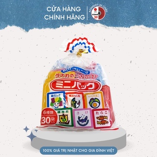 [DATE: 9/2022]Gia Vị Rắc Cơm Furikake (6 Vị) Nội Địa Nhật Bản - 30 gói