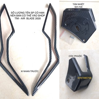 ốp xe AIR BLADE 2020 carbon ARTISTAR