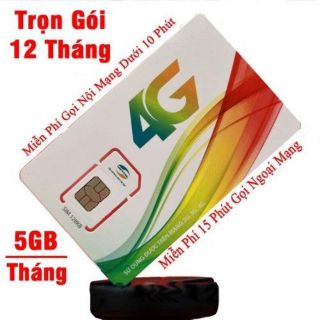 Sim 4g Viettel 12f90 Trọn Gói 1 Năm 5gb Tháng Và Miễn Phí Gọi Nội Mạng Dưới 10 Phút