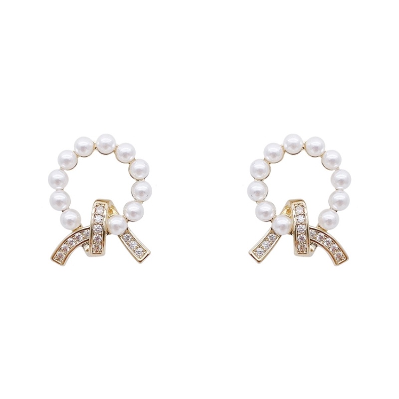 Đôi Bông Tai Ngọc Trai Giả Thời Trang Hàn Quốc