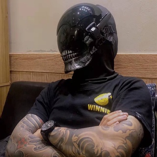 CyberPunk Mặt Nạ Cosplay Bloodsport Dc Sọ Mặt Nạ Mặt Nạ Với Ánh Sáng LED, lễ Hội Âm Nhạc Và Đá Cảnh Đạo Cụ Phù Hợp Forhalloween Và Đảng