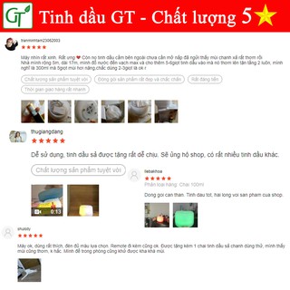 Máy Khuếch Tán Tinh Dầu Siêu Âm Trụ 300ml (có Remote) + Tặng kèm tinh dầu Sả Đuổi Muỗi Cao Cấp Thơm Thanh Mát