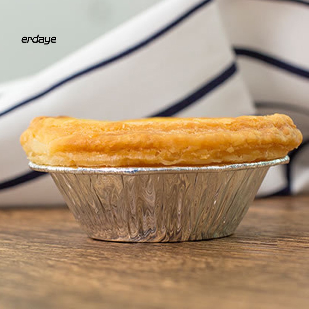 Set 100 khuôn làm bánh trứng bánh cupcake dùng một lần