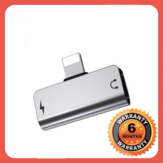Hoco ls24-adapter lightning chia 2 cổng tai nghe & sạc cho iphone/ipad