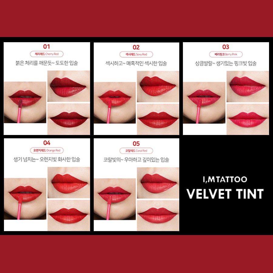 [Hàng mới về] Son xăm mịn như nhung trang điểm lâu trôi | BigBuy360 - bigbuy360.vn