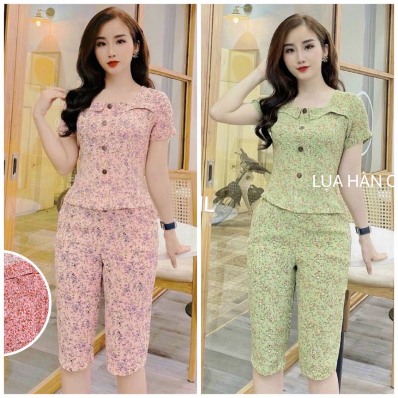 Bộ Lụa Hàn Châu Cao Cấp - Chất liệu Lụa Hàn Châu