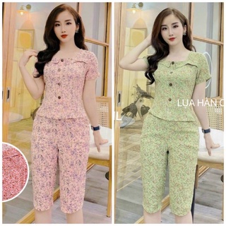 Bộ lụa hàn châu cao cấp - chất liệu lụa hàn châu