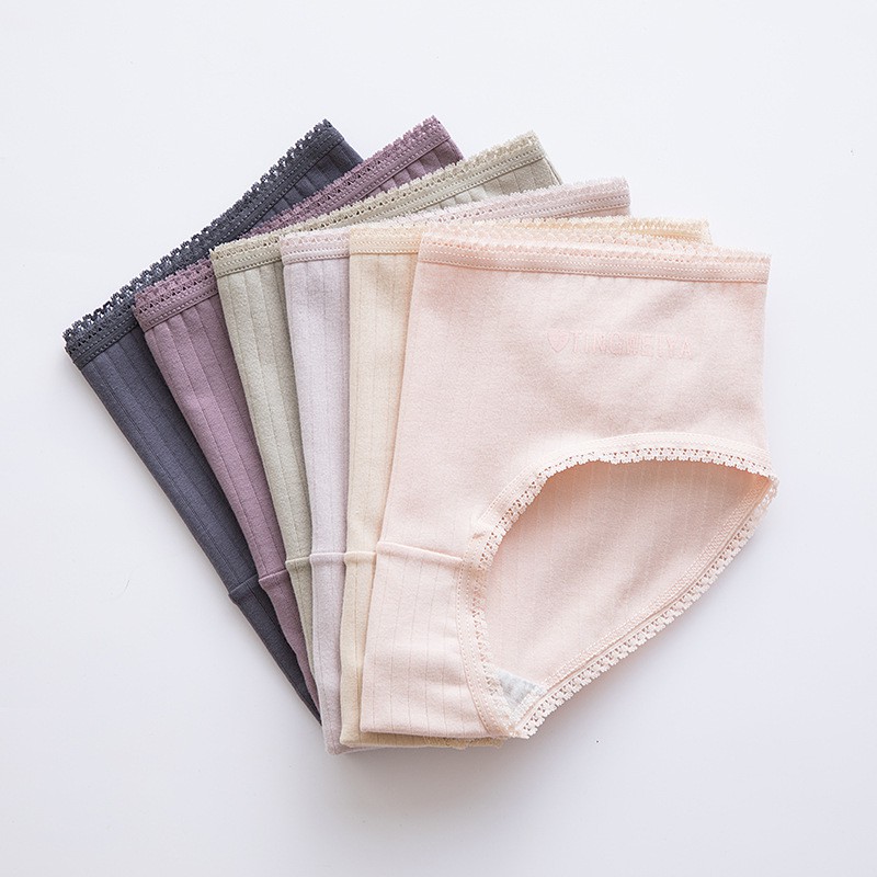 Quần lót nữ cotton cao cấp viền ren kháng khuẩn siêu đẹp QL42 | BigBuy360 - bigbuy360.vn