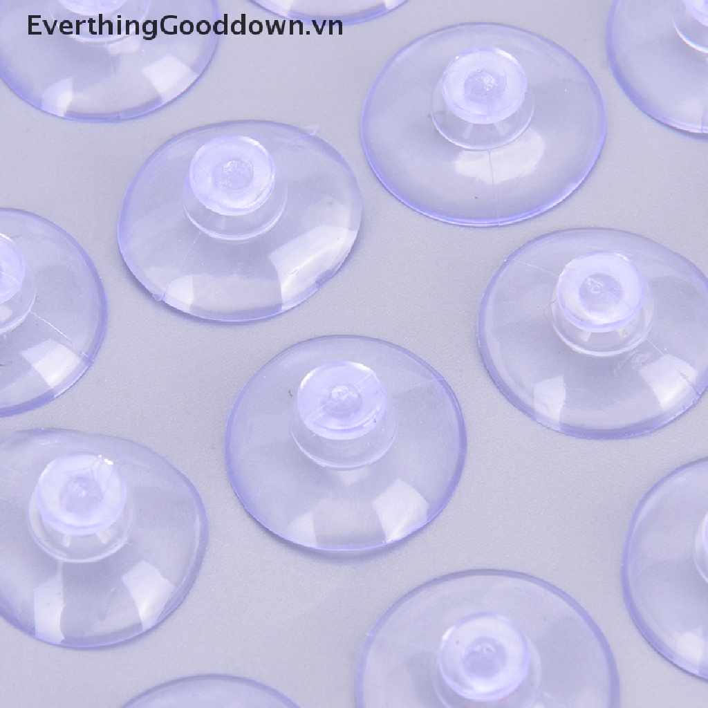 Everthinggooddown Set 20 Cốc Hút Chân Không Hình Nấm 20mm Cho Phòng Tắm