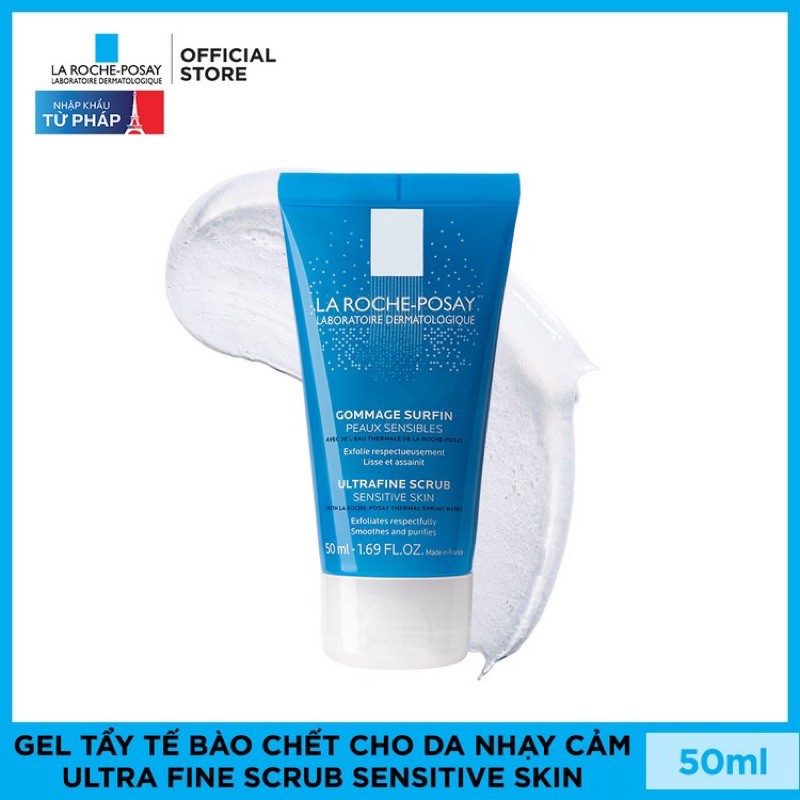 Gel Tẩy Tế Bào Chết Cho Da Nhạy Cảm La Roche-Posay Ultra Fine Scrub Sensitive Skin 50ml