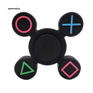 AMA♥Geometric Fidget Silicone Hand Spinner Finger Toy EDC Focus Fingertip Gyro Gift