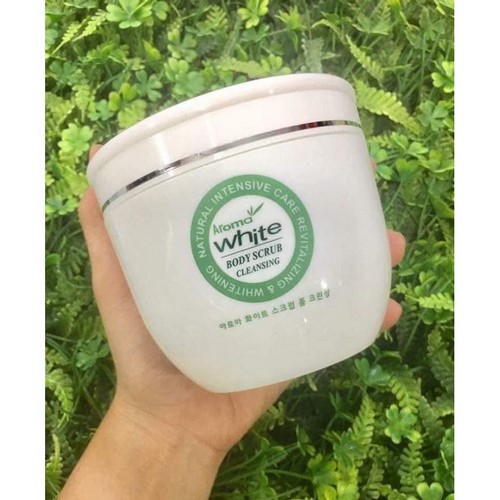 Tẩy Da Chết Body Cát Trắng Aroma White - Hũ 300g - Chuẩn Hàn Quốc