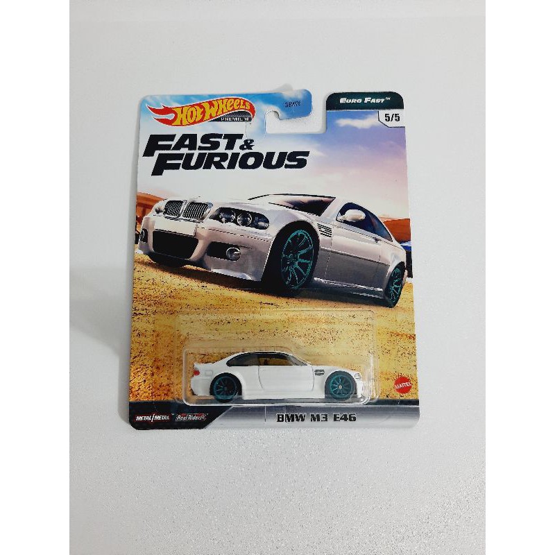 Hot Wheels Mô Hình Xe Hơi Bmw M3 E46 Màu Trắng Chất Lượng Cao