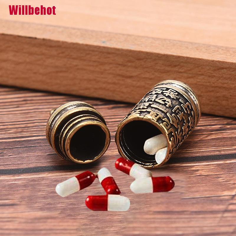 Vòng cổ Mặt Trụ Rỗng Phong Cách Phật Giáo