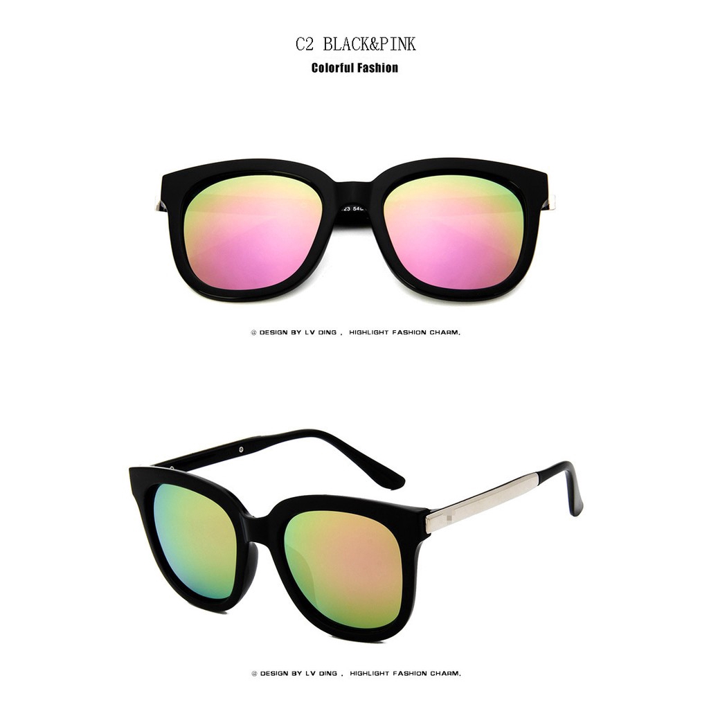 Kính mát SAMJUNE gọng bản to thời trang Hàn Quốc cho nữ