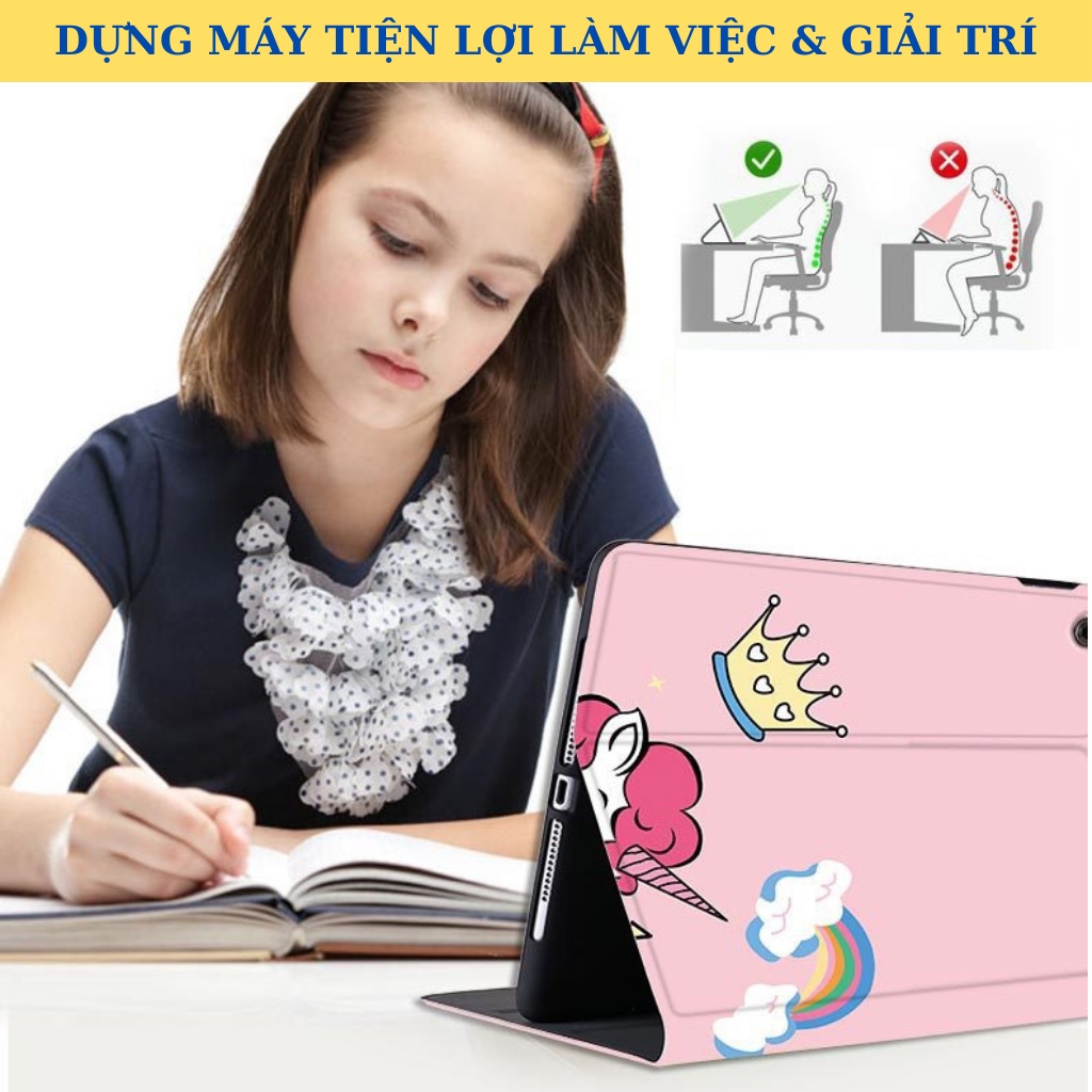 Bao da ipad Silicon hình Gấu đẹp chất ipad gen5/6/7/8/9/Pro 11/Air 3/Air 4/Air 2/Air 1...MART CASE