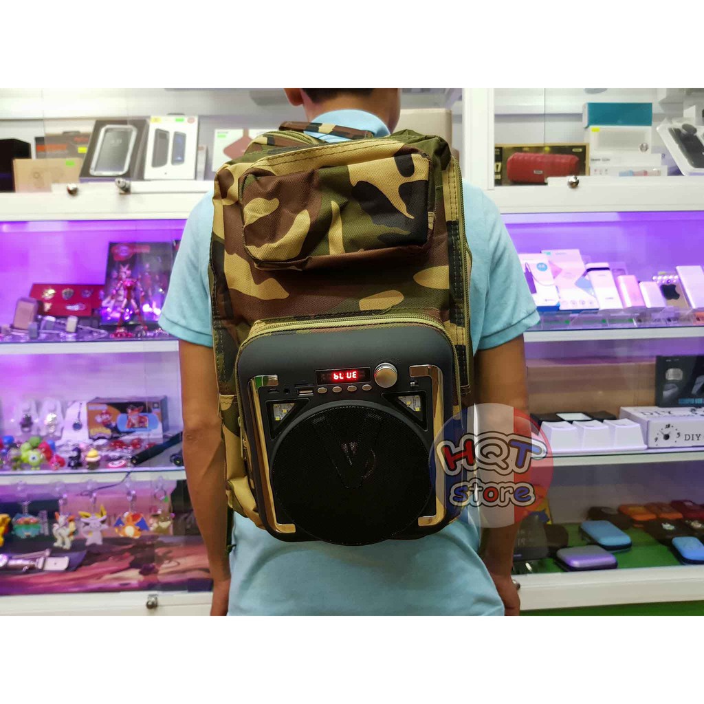 Ba lô kiêm Loa Bluetooth CH-M34