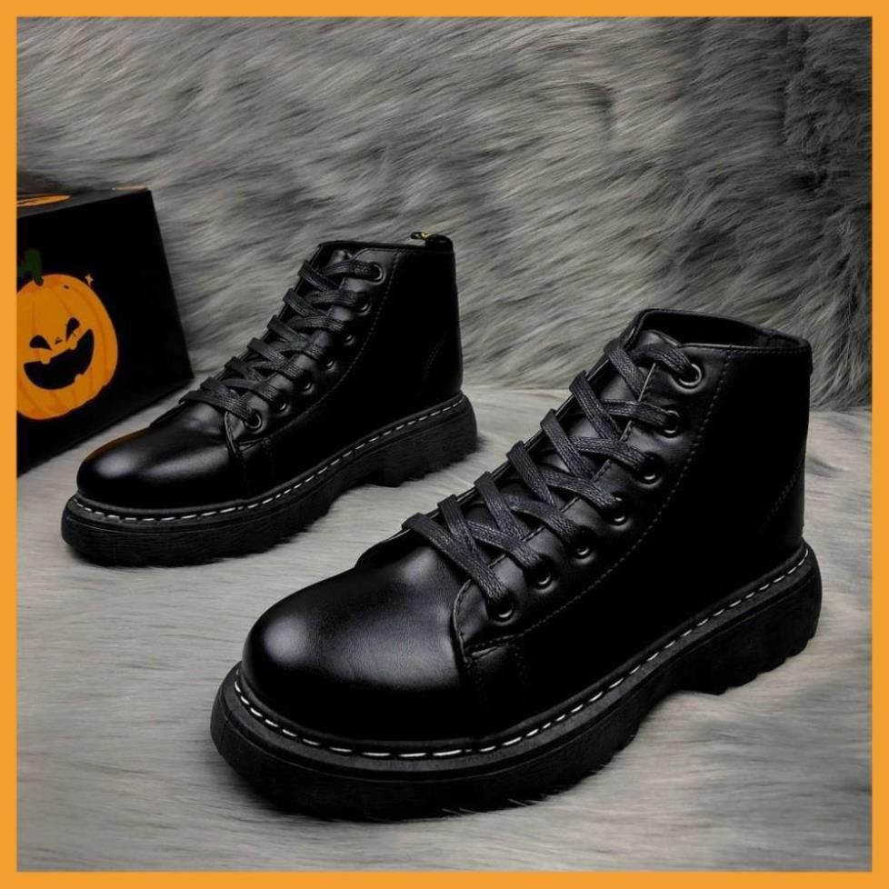 Giày nam, giày da nam cao cấp phong cách cực ngầu cá tính phối quần Jean | BigBuy360 - bigbuy360.vn