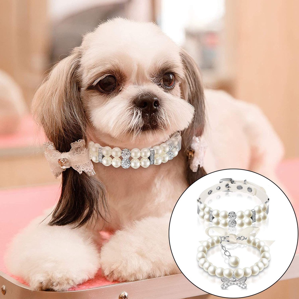 Vòng Cổ Da Cho Thú Cưng|Dây Đeo Cổ Hình Mèo Đáng Yêu