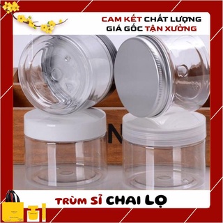 Hủ Đựng Kem ❤ Hủ nhựa Pet 150g chiết mỹ phẩm , hủ đựng mỹ phẩm , trum si chai lo