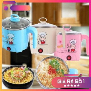 Nồi nấu mì mini siêu tốc nhiều màu - ca mì màu 1.6lit