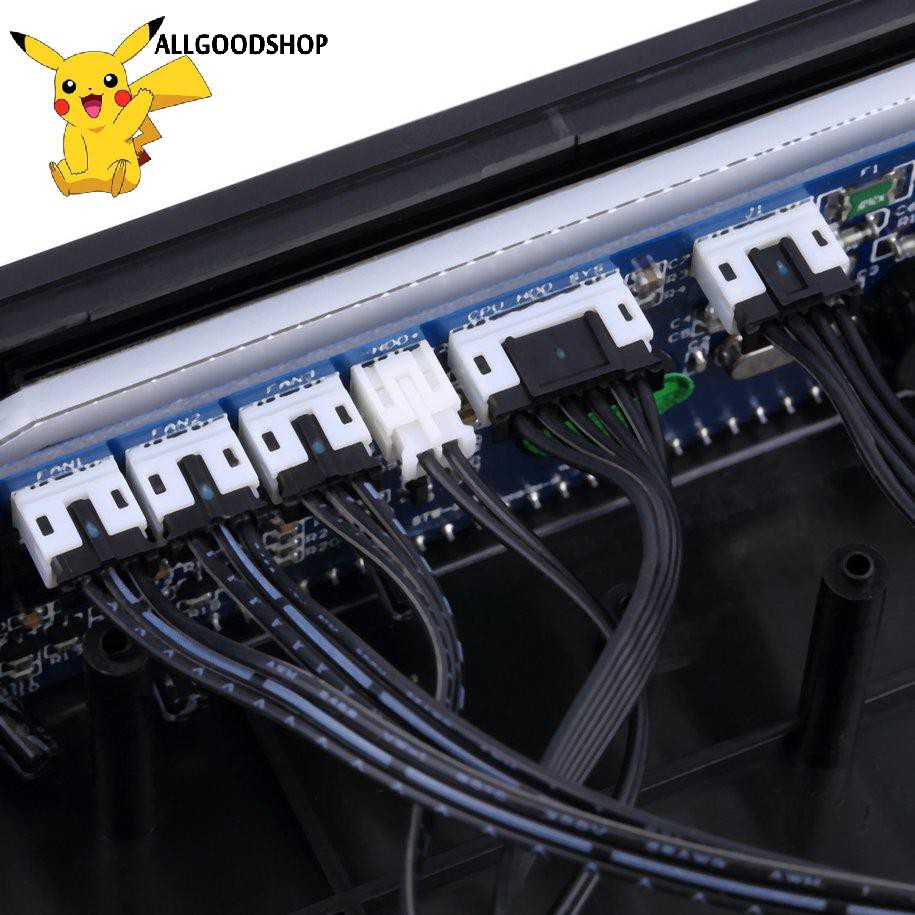 COD} Thiết Bị Điều Khiển Tốc Độ Quạt Pc Màn Hình Lcd 5.25 Inch | BigBuy360 - bigbuy360.vn