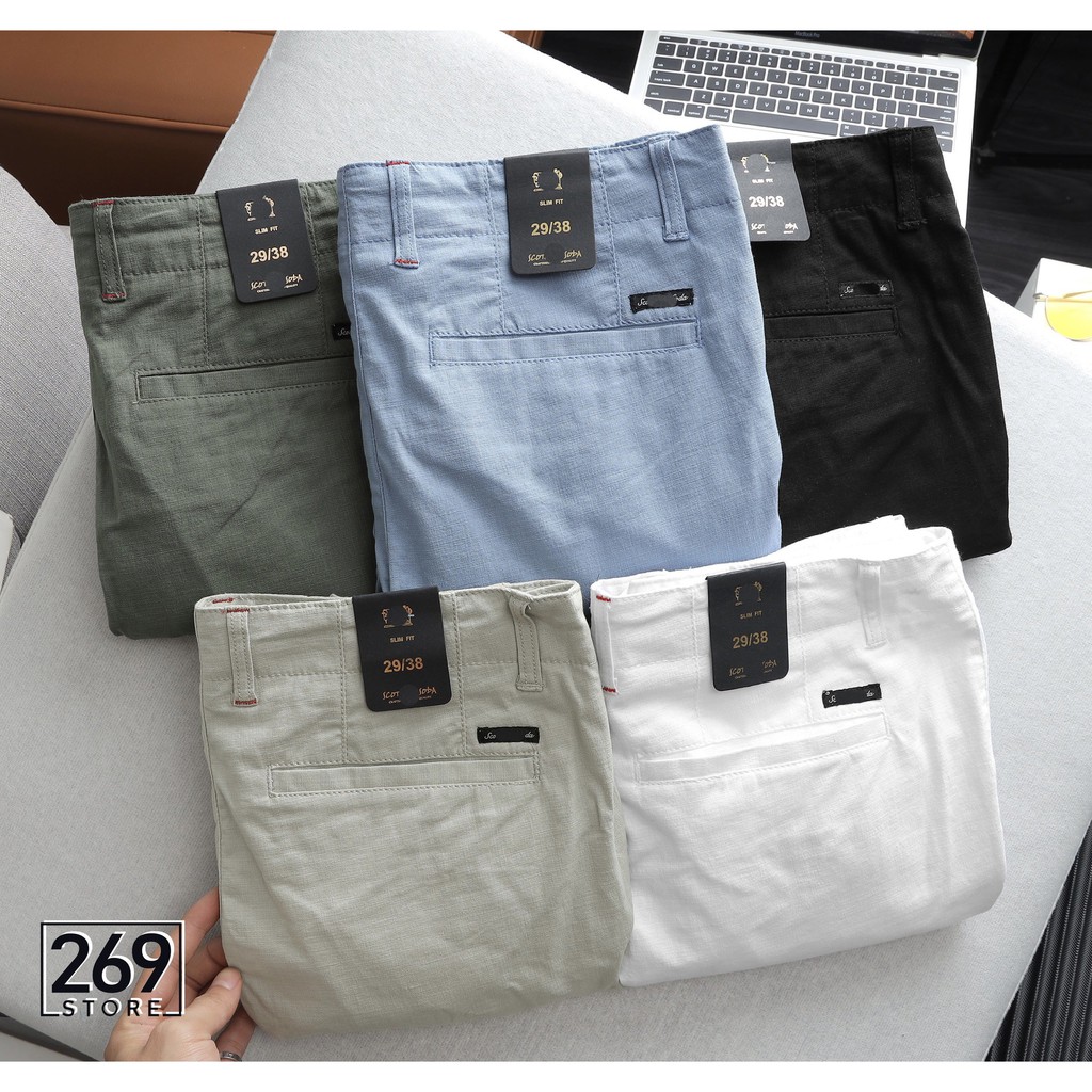 Quần short linen nam thể thao mẫu mới 2021 [Hình Thật 100%]