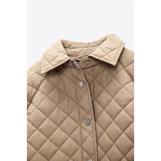 Áo khoác chần bông Z*ra mẫu mới 2021