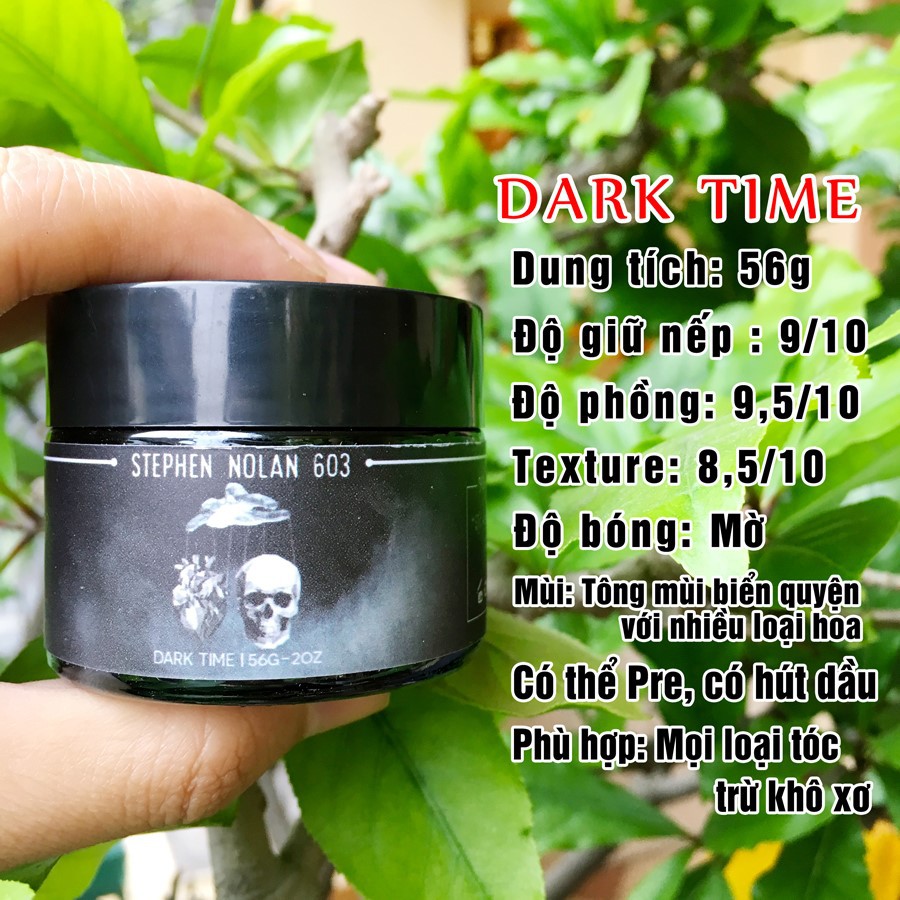 Sáp tạo kiểu Stephen Nolan 603: Dark Time wax 100gr