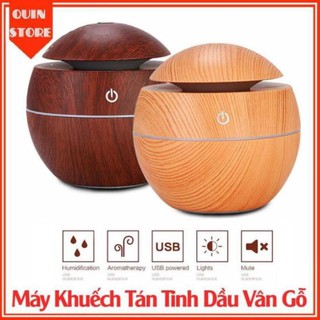 Máy xông tinh dầu vân gỗ