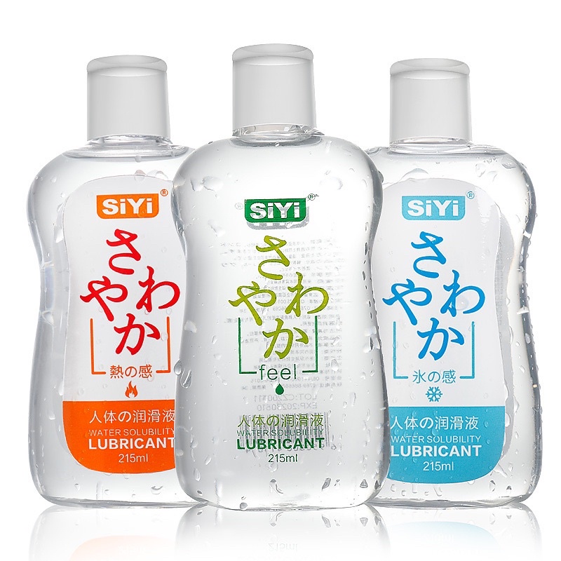 Gel Bôi Trơn SiYi đỏ, Bắt nhiệt, siêu trơn, gốc nước 215ml