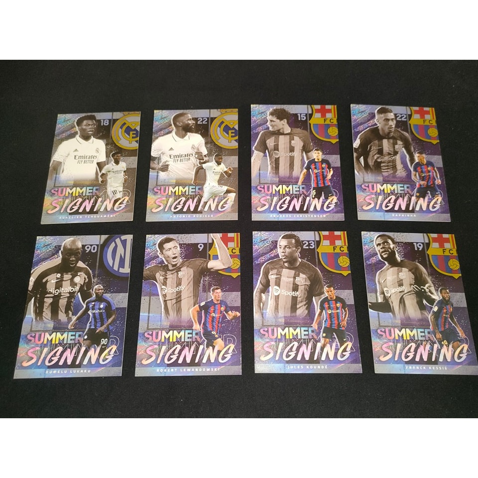 SUMMER SIGNING 2022 | SKY LABELS | Thẻ cầu thủ bóng đá - Soccer Card | Real Madrid, Manchester United - City, Chelsea,..
