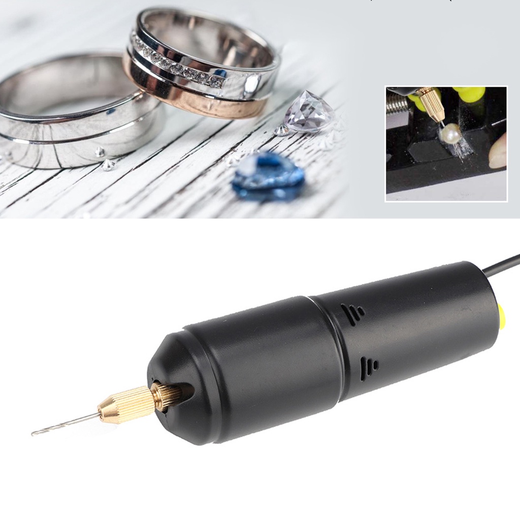 [Hàng Sẵn] Máy khoan điện mini USB Máy khoan cầm tay nhỏ dùng điện siêu nhỏ【Wyoming060】