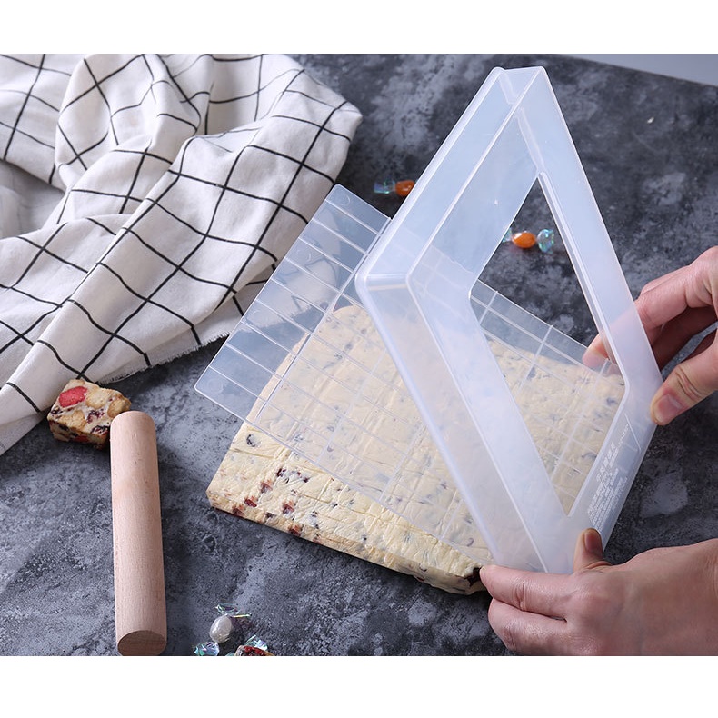 Khuôn làm kẹo nougat tiện lợi, đế rời 5 chi tiết, 60 ô