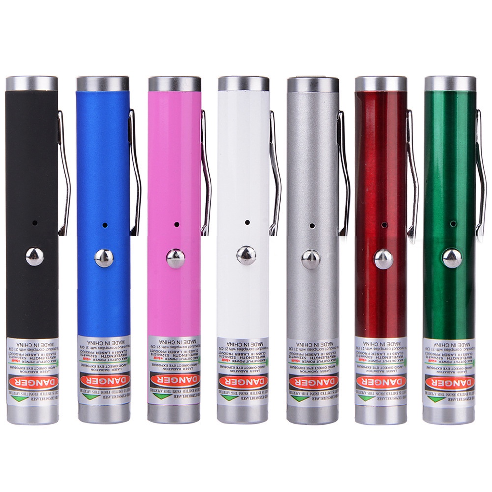 Bút Chiếu Đèn Laser Mini Usb711 Màu Xanh Lá/Đỏ