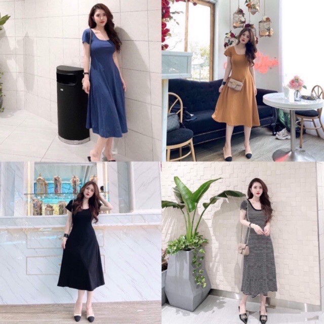 💕[Ong-Ong store]💕 Váy maxi đẹp, chất liệu cotton mát mịn, kèm quà tặng