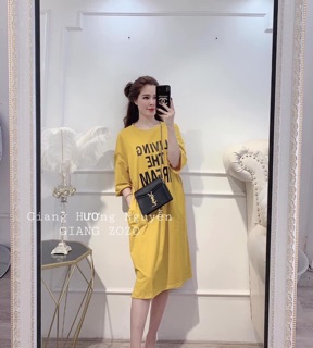 Váy suông dáng rộng cá tính