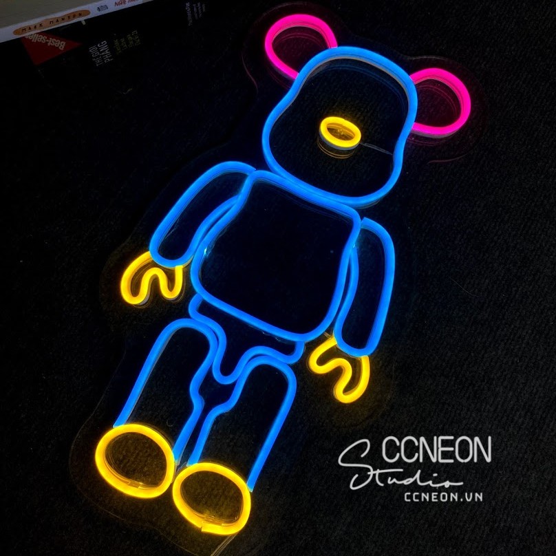 Đèn Trang Trí Led Neon Sign Bearbrick
