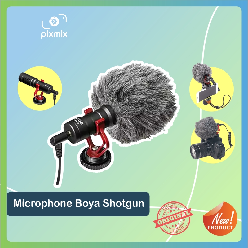 Boya Shotgun Micro By-mm1 Cho Dslr / Phone Điện Thoại