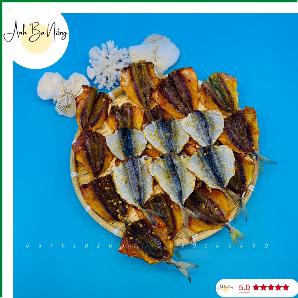 Khô Cá Chỉ Vàng Xẻ Ướp Sẵn Không Xương , Khô Biển Cá Chỉ Vàng Luôn HOT Ăn Là Ghiền - ANH BA NẮNG