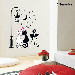 ADRIA ☺ Home Decoration Cats Removeable Wall Art Vinyl Wallpaper 