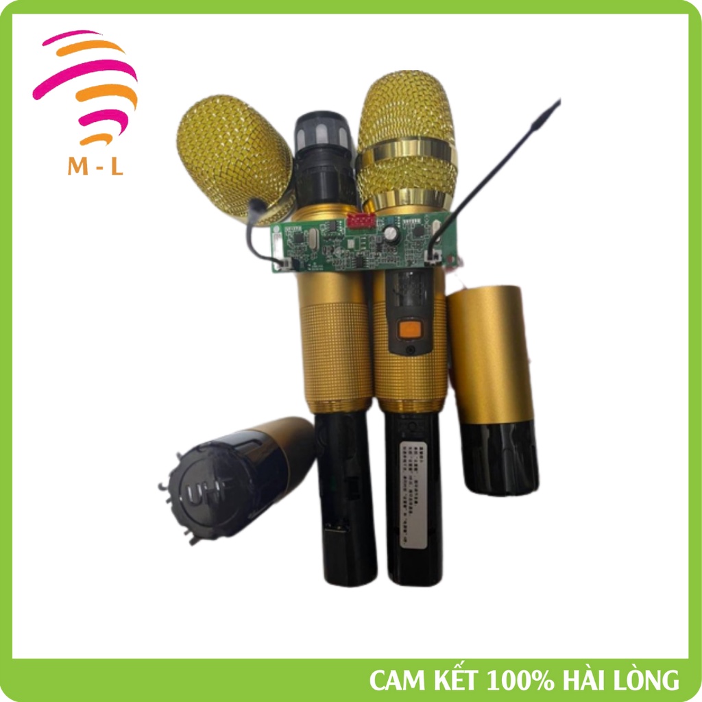 Miro Không Dây GD Vàng Uhf Kim Loại Set Song - Siêu Linh Kiện M - L