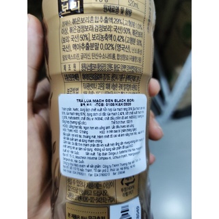 Trà lúa mạch đen hàn quốc black bori - 블랙 보리차